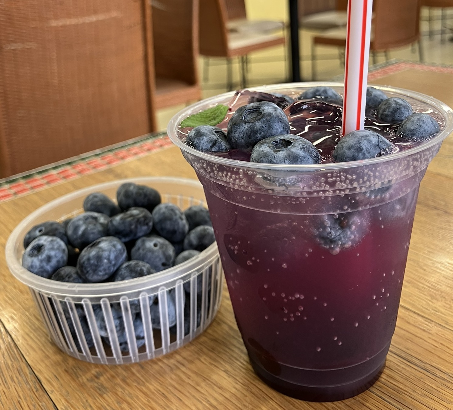 ブルーベリーソーダ